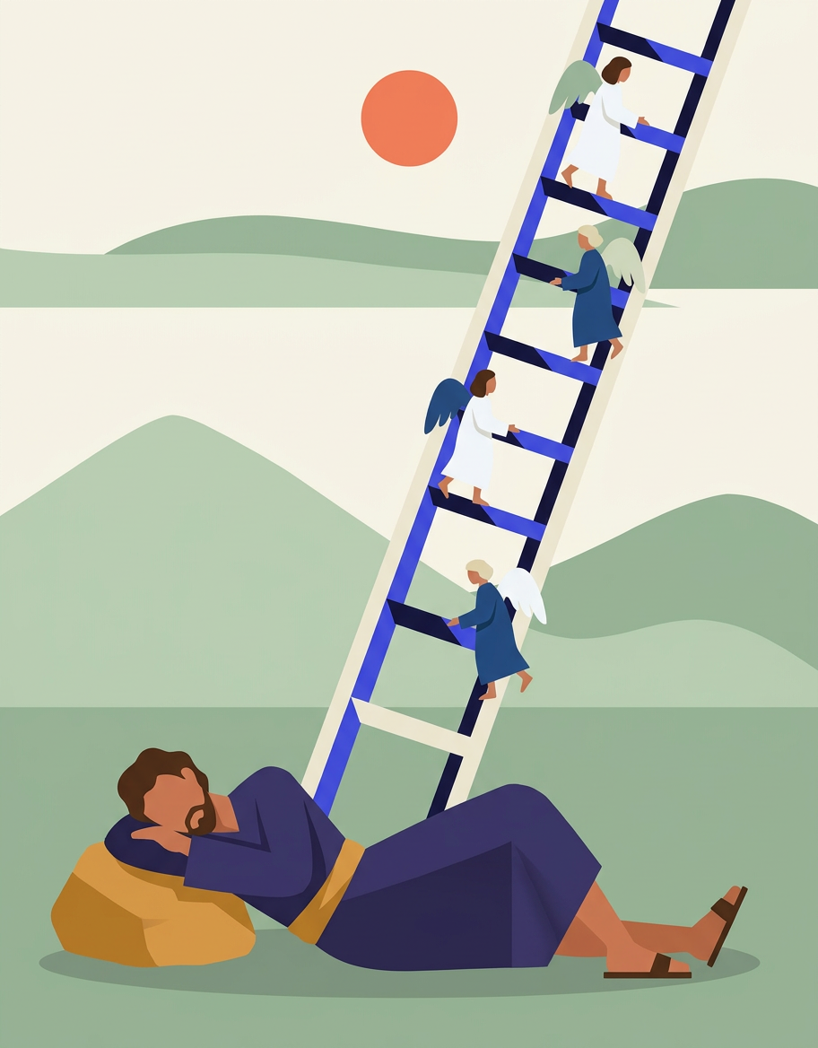 El sueño de la escalera en Bet-El