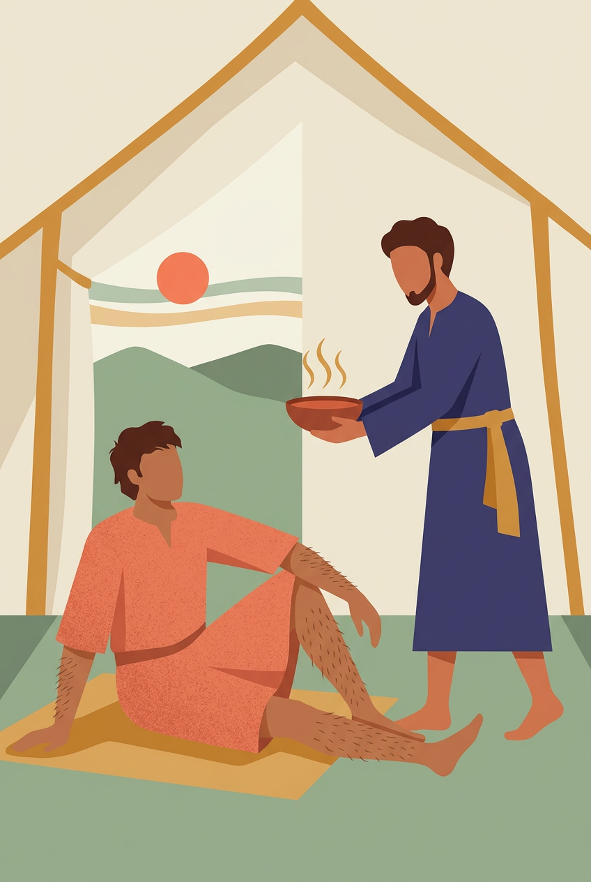 Jacob y Esav: la primogenitura